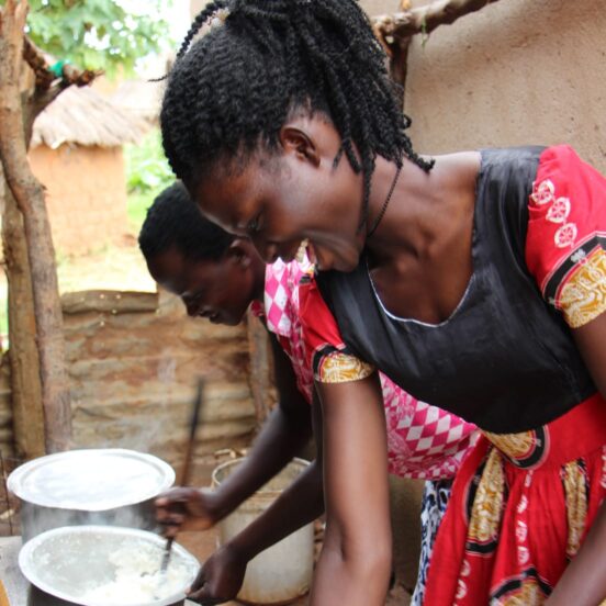 Women cooking