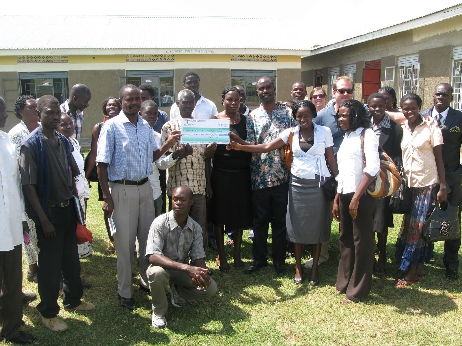 Ugandan health center staff 